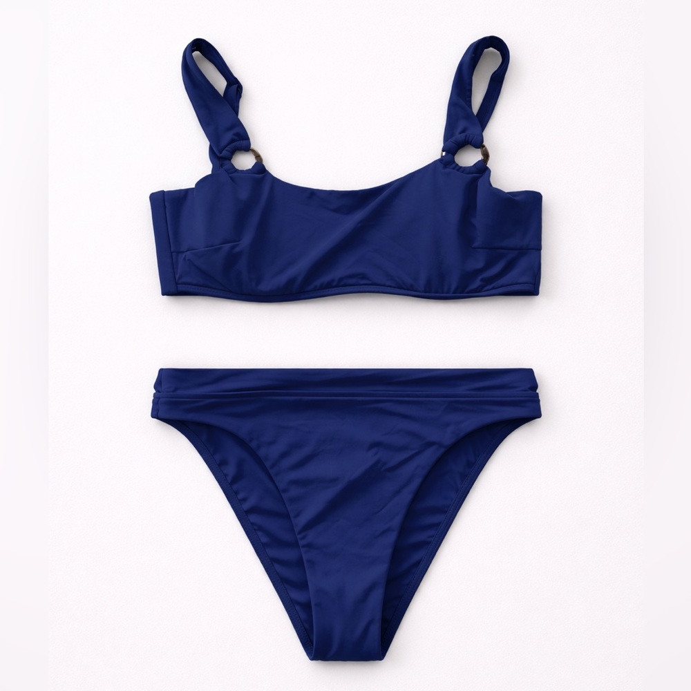 Seafolly Deep Blue Bikini Set